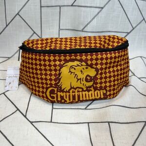 Buckle-Down Harry Potter Waist Bag OS Red Gryffindor Lion Fanny Pack New